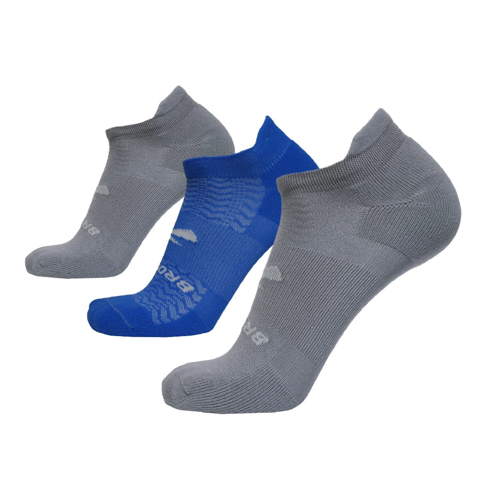 Calcetines Brooks Run-In No Show (paquete de 3)