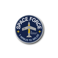 Space Force T-Minus 10-Miler Matador Sticker