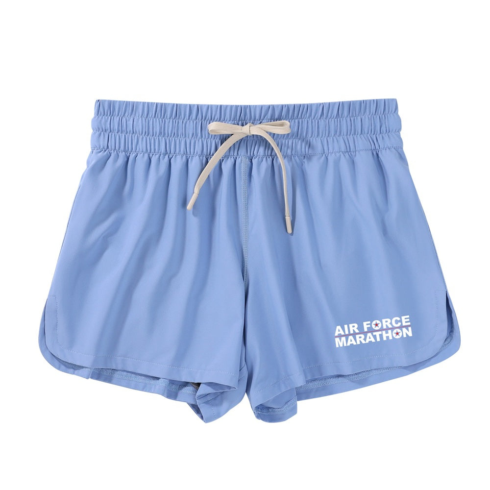 Women's Runners Plus 4" Essential Short Air Force Marathon