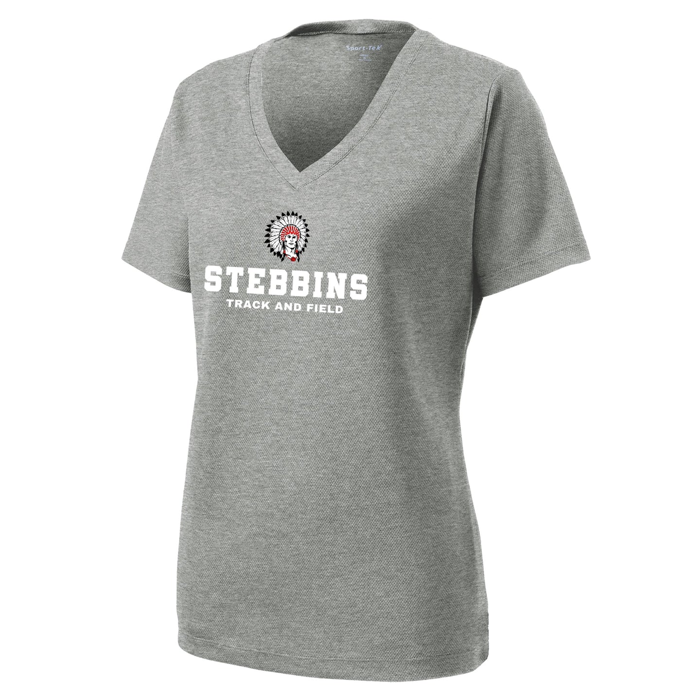 Women's Stebbins Track RacerMesh V-Neck Tech Tee