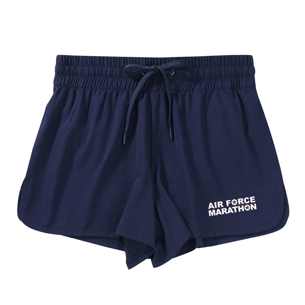 Women's Runners Plus 4" Essential Short Air Force Marathon