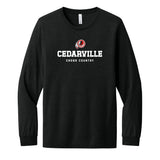 Unisex Cedarville XC Triblend Long Sleeve Tee