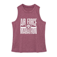 Women's Runners Plus LuxDry High Neck Tank Air Force Marathon 2026