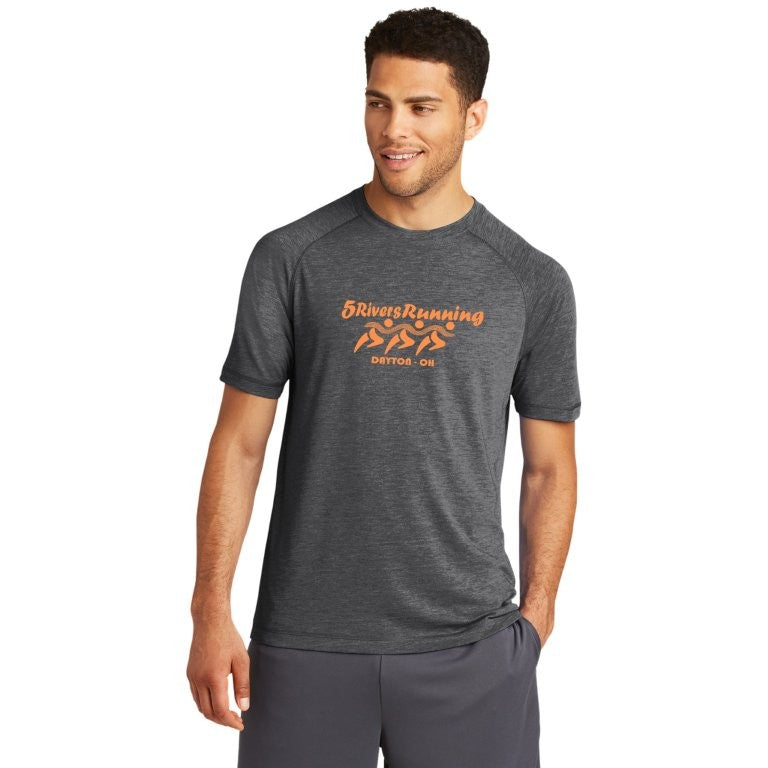 Men's 5 Rivers Tri-Blend Wicking Raglan Tee