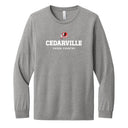 Unisex Cedarville XC Triblend Long Sleeve Tee