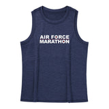Camiseta de tirantes de cuello alto LuxDry para mujer, talla grande, para maratón Air Force