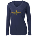 Camiseta técnica de manga larga con cuello en V Oakwood XC Competitor para mujer
