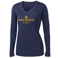 Women's Oakwood XC Competitor V-Neck Long-Sleeve Tech Tee