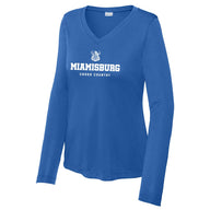 Women's Miamisburg XC Competitor Long-Sleeve V-Neck Tech Tee