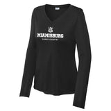 Women's Miamisburg XC Competitor Long-Sleeve V-Neck Tech Tee