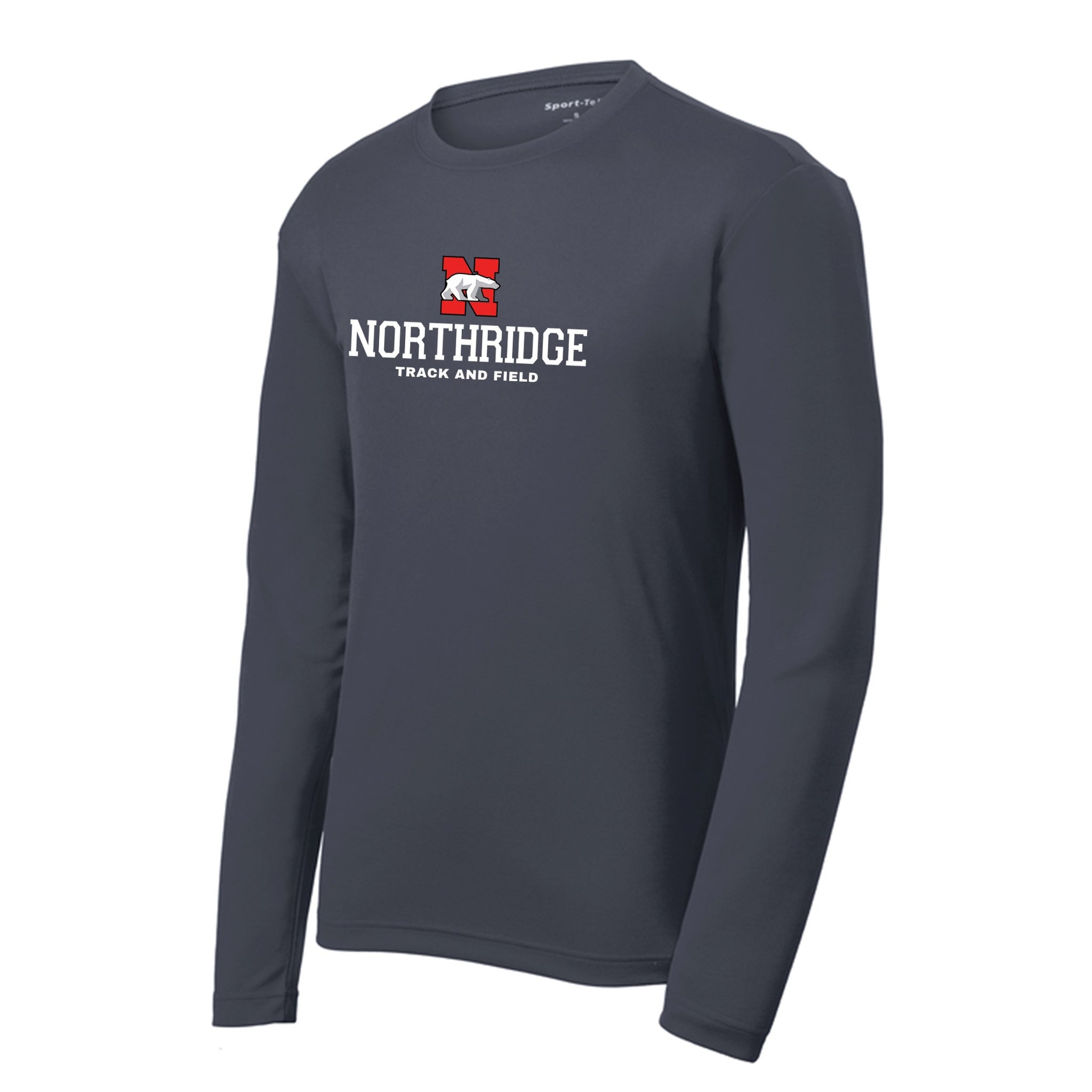 Men's Northridge Track RacerMesh Long Sleeve Tee