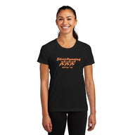 Women's 5 Rivers Tri-Blend Wicking Scoop Neck Raglan Tee