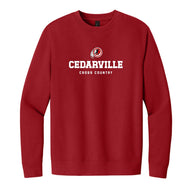 Unisex Cedarville XC V.I.T. Fleece Crew Sweatshirt