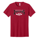 Unisex Cedarville XC Indians Triblend Short Sleeve Tee