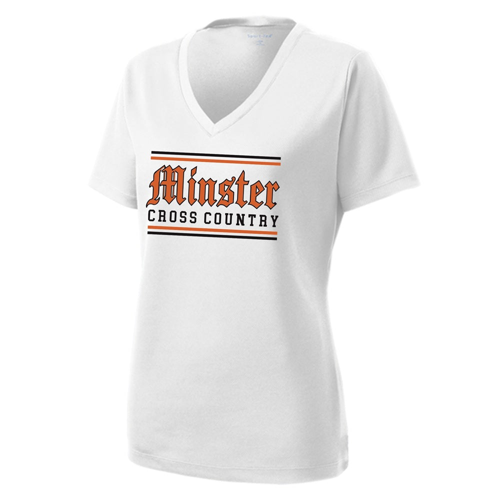 Women's Minster XC RacerMesh Short-Sleeve V-Neck Tech Tee
