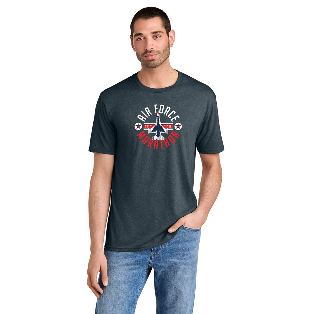 Unisex Perfect Tri Tee Air Force Marathon Thunderbird