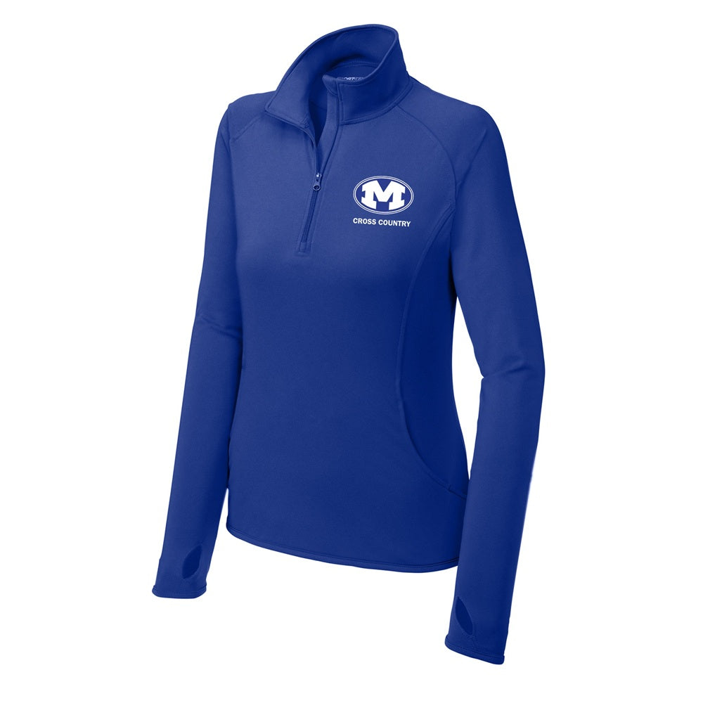 Women's Miamisburg XC Sport-Wick Stretch 1/4-Zip Pullover