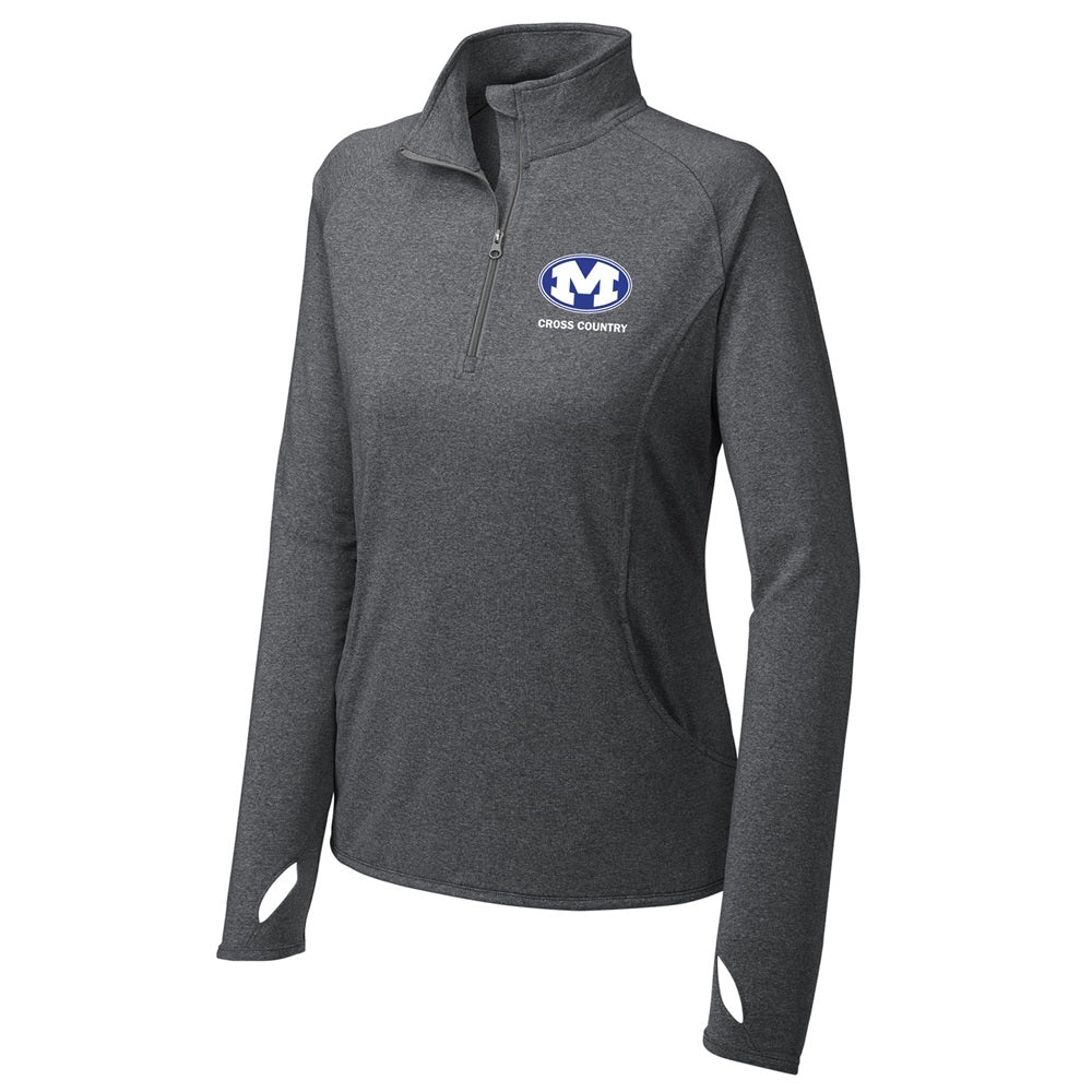 Women's Miamisburg XC Sport-Wick Stretch 1/4-Zip Pullover