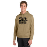 Unisex Sport-Wick Fleece Hooded Pullover Air Force Marathon 30 Years