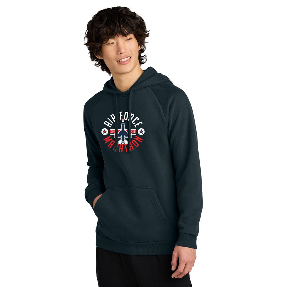 Unisex Cloud Fleece Hooded Pullover Air Force Marathon Thunderbird