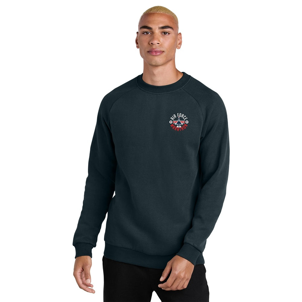 Unisex Cloud Fleece Crew Air Force Marathon Thunderbird LC