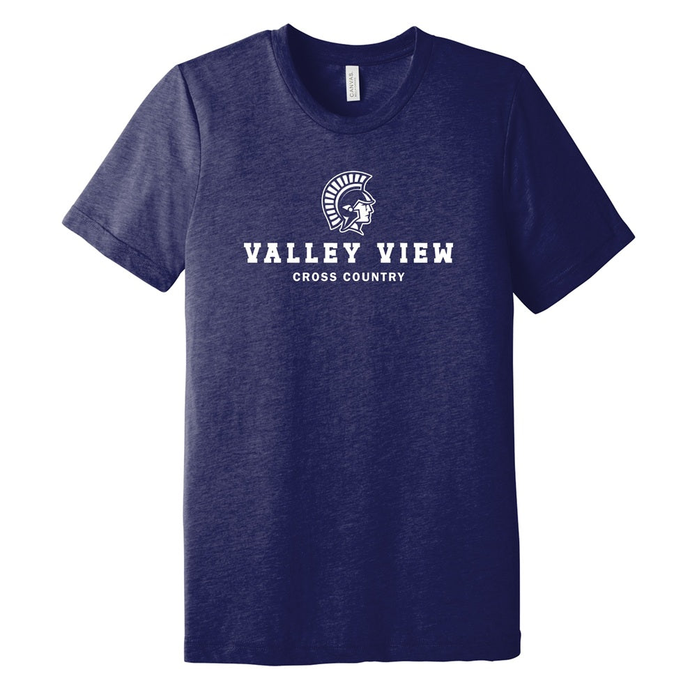 Unisex Valley View XC Triblend Short Sleeve Tee