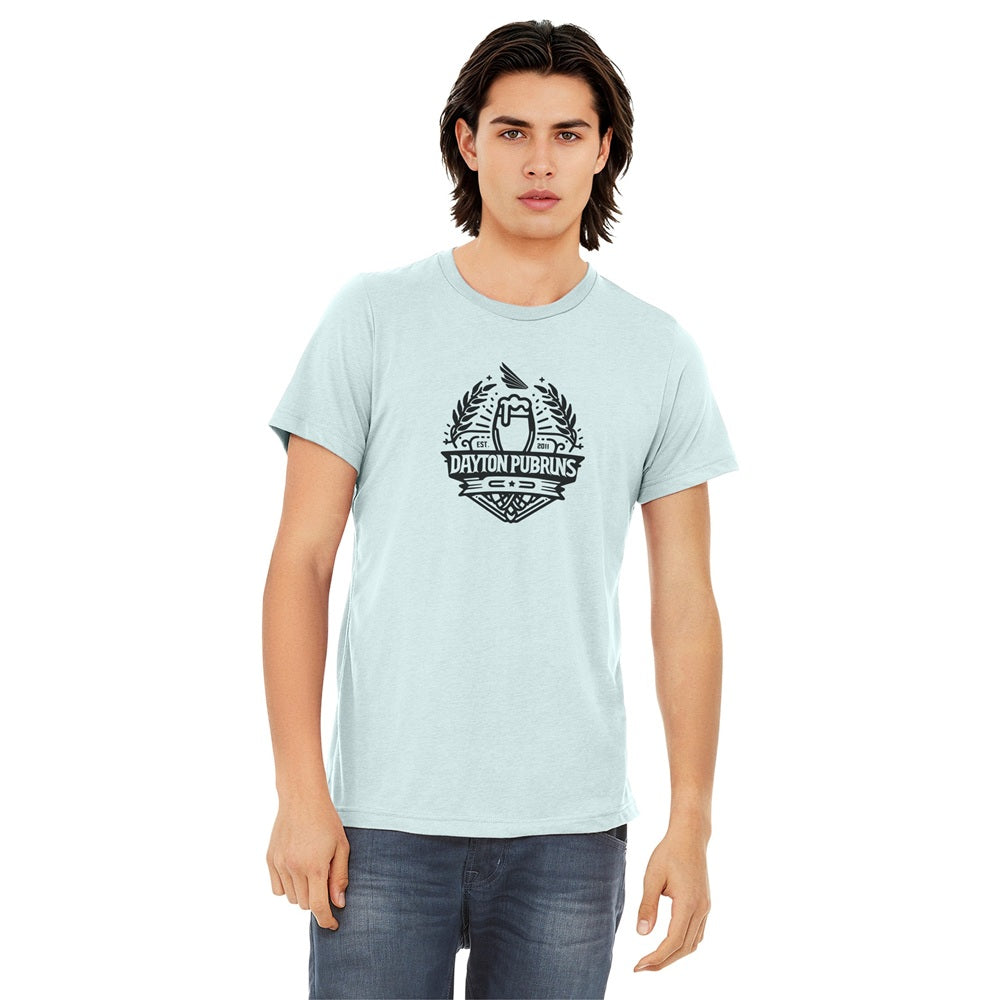 Camiseta unisex de manga corta Dayton Pub Run Tri-Blend