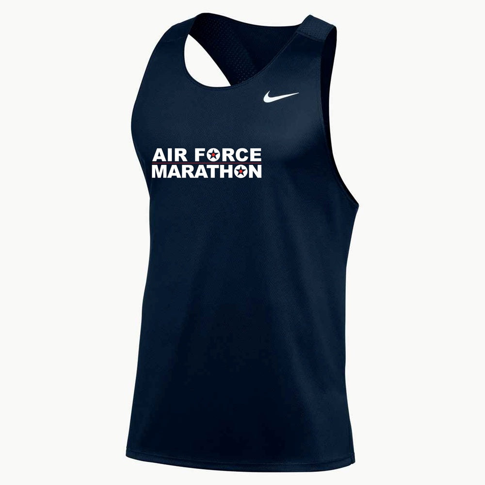 Men's Nike Running Singlet Air Force Marathon