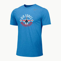 Men's Nike Legend Short-Sleeve Air Force Marathon Thunderbird