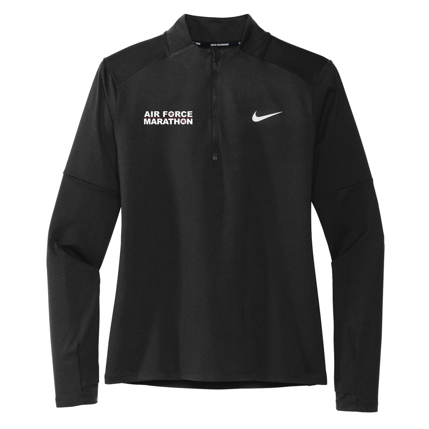 Women's Nike Element Half-Zip Air Force Marathon