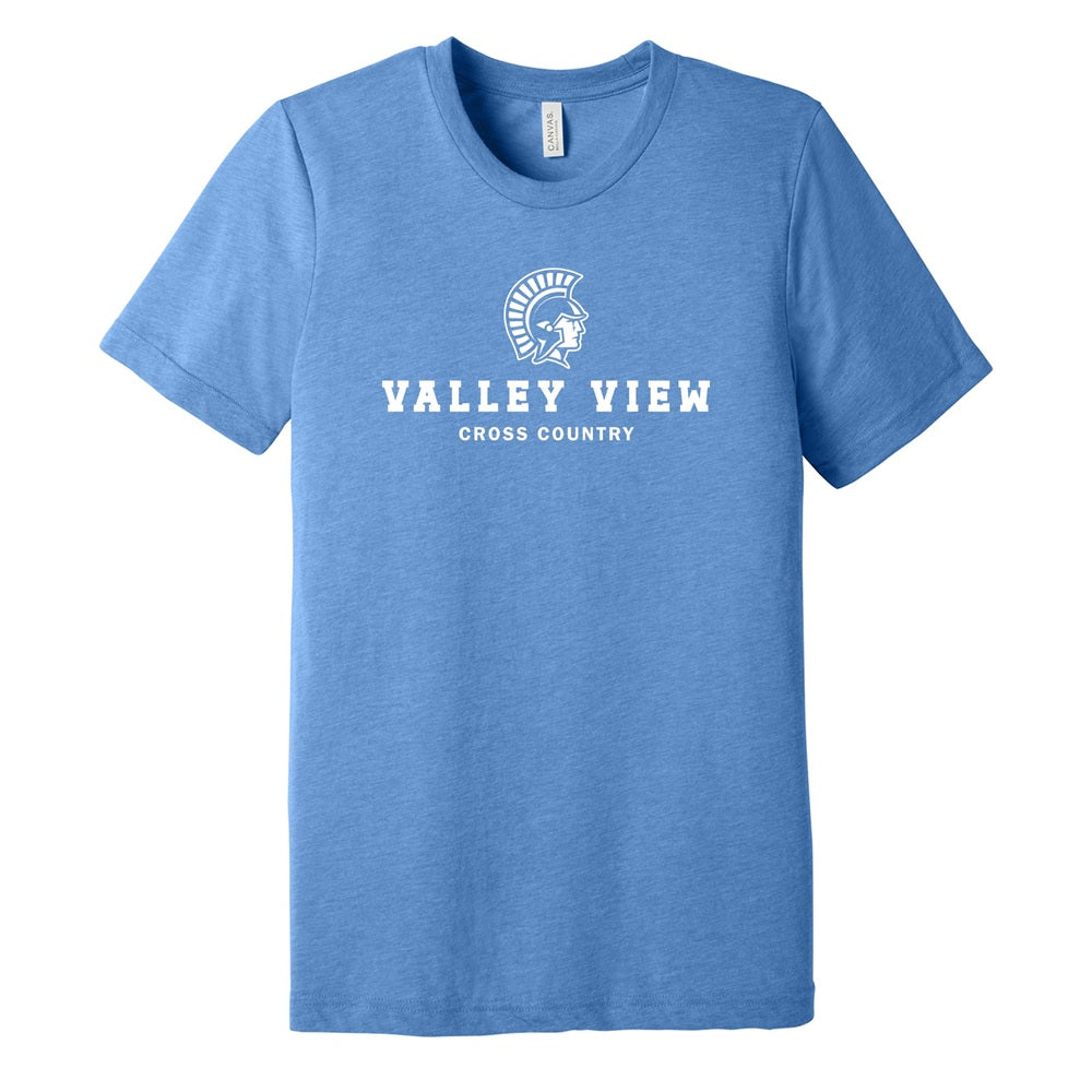 Unisex Valley View XC Triblend Short Sleeve Tee