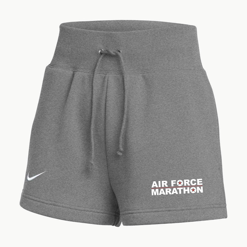 Women's Nike Phoenix Fleece Shorts Air Force Marathon