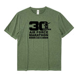 Men's Runners Plus Performance Tech Short Sleeve Air Force Marathon 30 Years