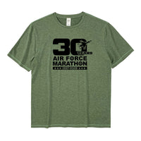 Men's Runners Plus Performance Tech Short Sleeve Air Force Marathon 30 Years