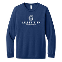 Unisex Valley View XC Triblend Long Sleeve Tee