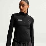 Women's Nike Swift Half Zip Top Air Force Marathon
