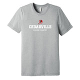 Unisex Cedarville XC Triblend Short Sleeve Tee