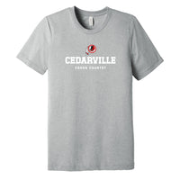 Unisex Cedarville XC Triblend Short Sleeve Tee