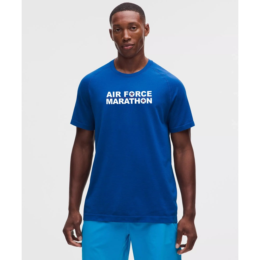 Men's lululemon Metal Vent Tech Short-Sleeve Shirt Air Force Marathon