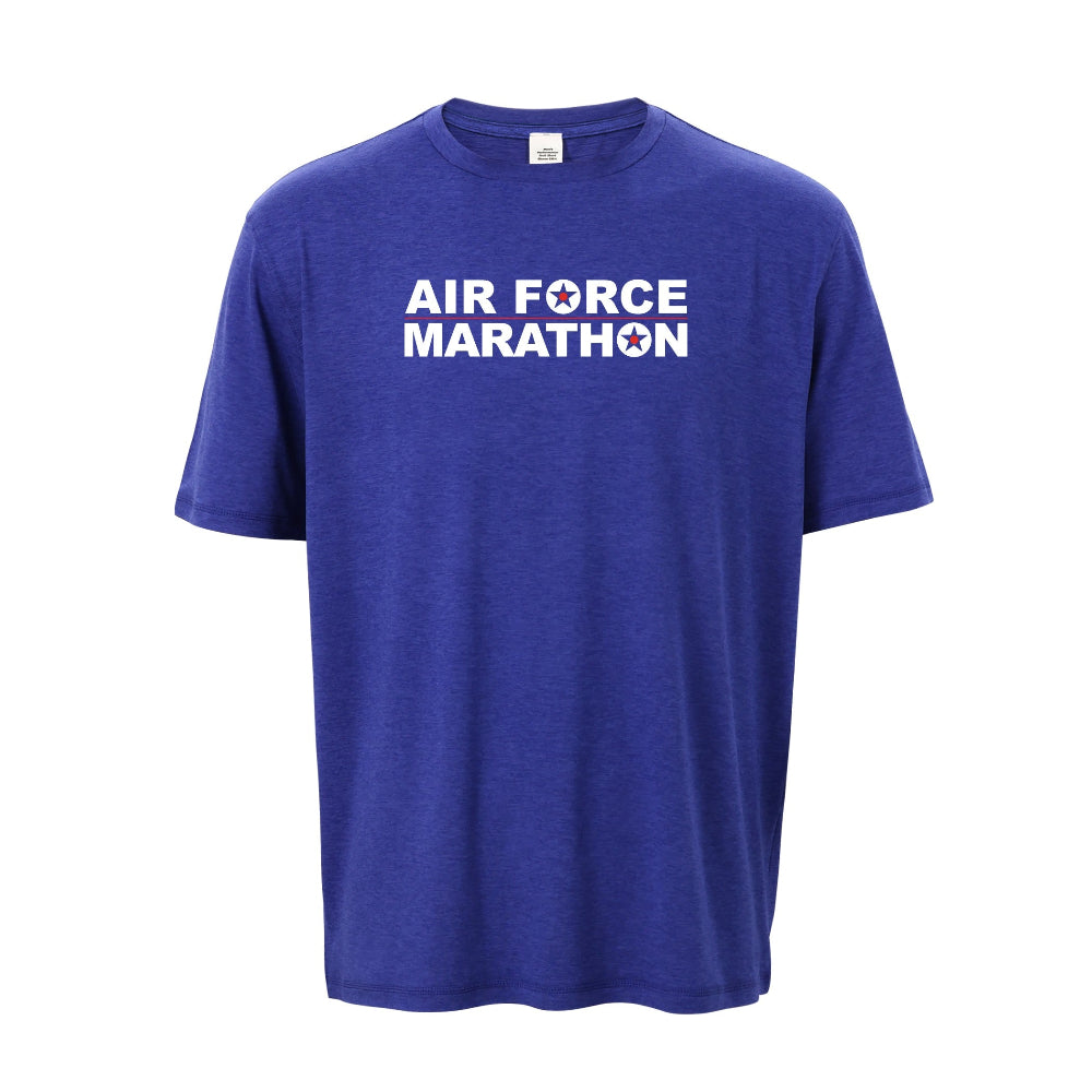 Men's Runners Plus Performance Tech Short Sleeve Air Force Marathon