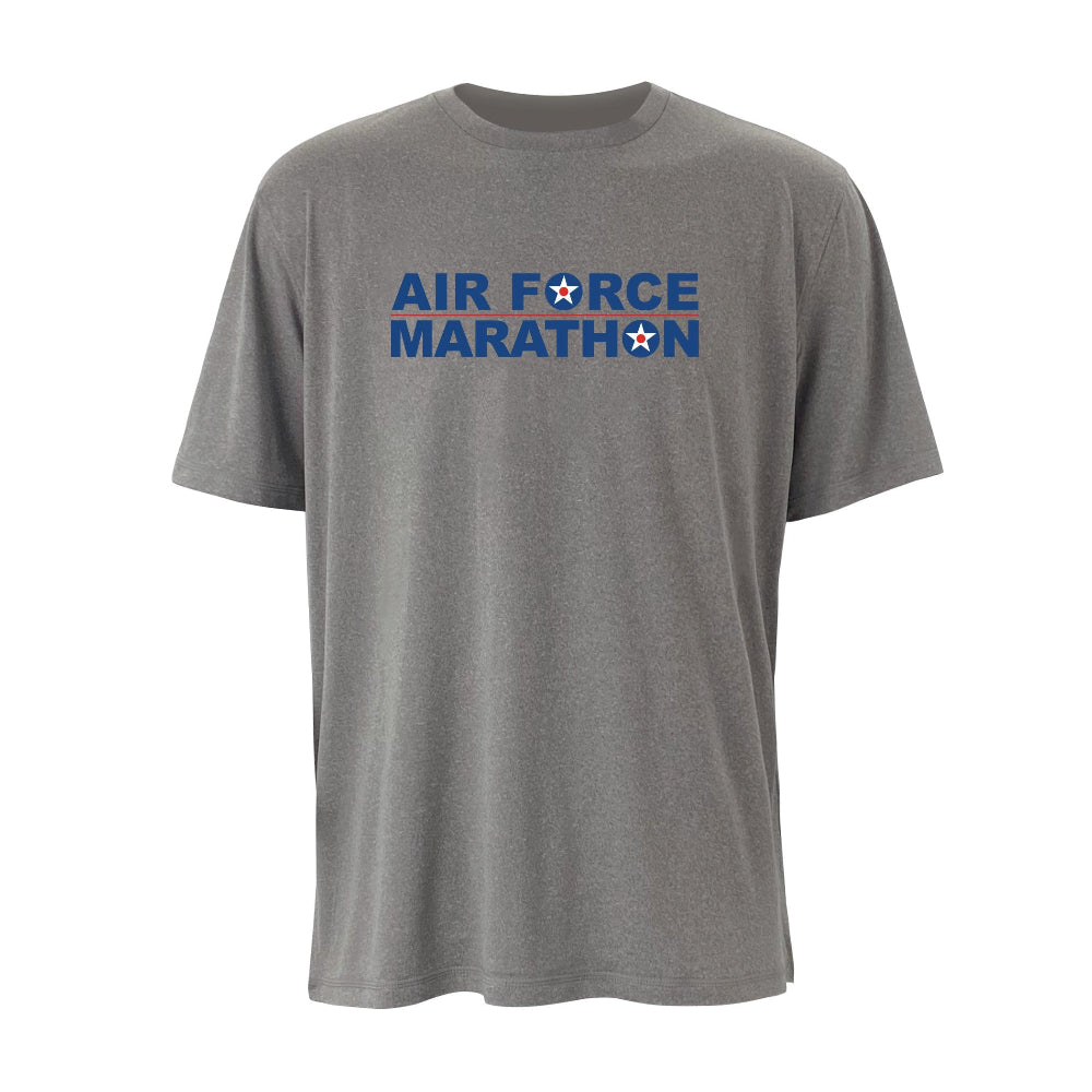 Men's Runners Plus Performance Tech Short Sleeve Air Force Marathon
