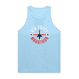 Men's Runners Plus Technical Blaze Singlet Air Force Marathon Thunderbird