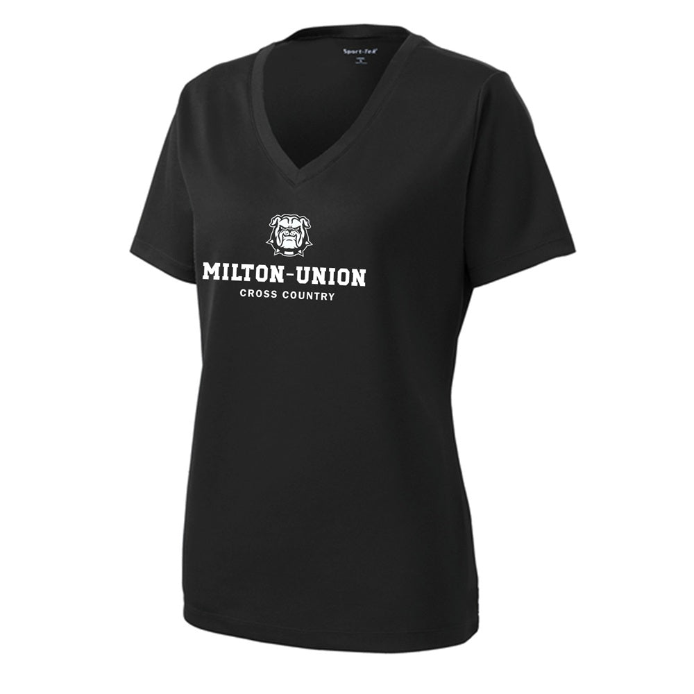 Women's Milton-Union XC RacerMesh V-Neck Tech Tee