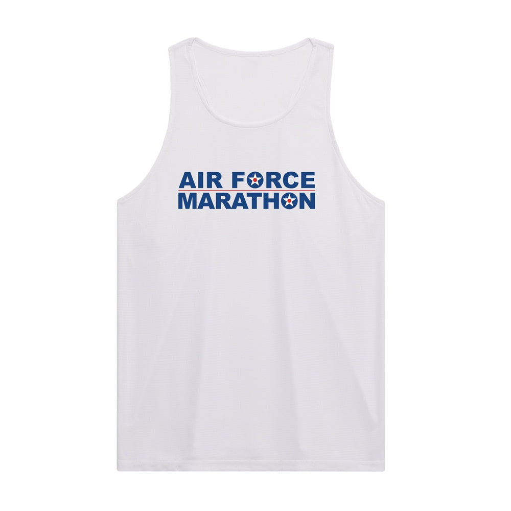 Men's Runners Plus Technical Blaze Singlet Air Force Marathon