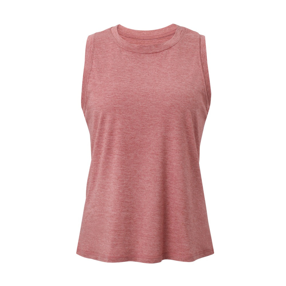 Women's Runners Plus High Neck Crop Performance Tank