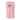 Pink sleeveless shirt with black airplane graphic and text on a white background