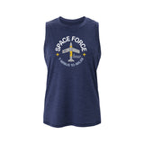 Women's Runners Plus LuxDry Space Force T-Minus 10-Miler Matador High Neck Tank