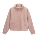 Women's Runners Plus Sherpa Boxy Pollover