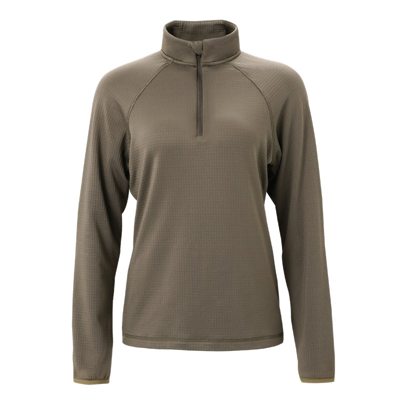 Women's Runners Plus Waffle Quarter Zip