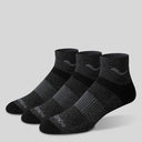 Calcetines Saucony Inferno Cushioned Merino Wool Quarter (paquete de 3)